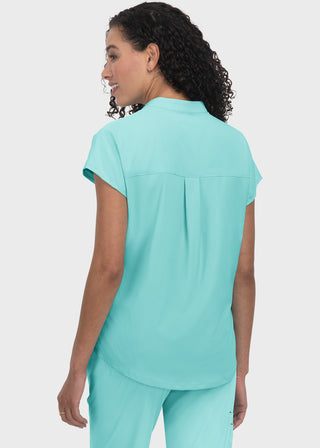 Koi Basics Ari Women's 1-Pocket Stretch Tuck-In Scrub Top