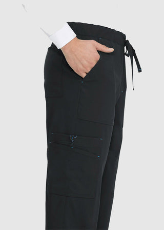 Koi Basics Men's Luke Drawstring Cargo Scrub Pant