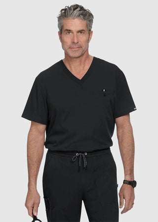 Koi Next Gen Men's On Call Solid Scrub Top