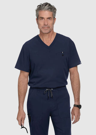 Koi Next Gen Men's On Call Solid Scrub Top