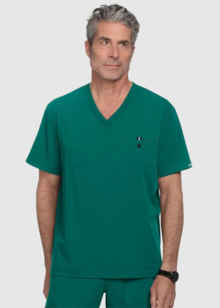 Koi Next Gen Men's On Call Solid Scrub Top