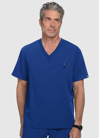 Koi Next Gen Men's On Call Solid Scrub Top