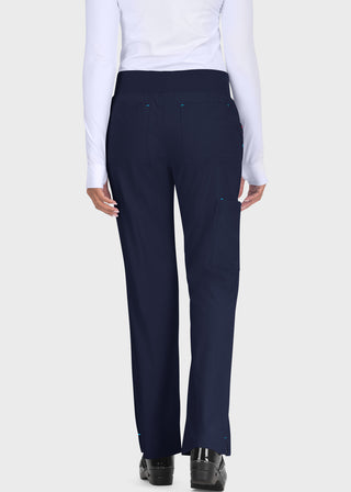 Koi Basics Women's Laurie Flare Leg Knit Waist Yoga Scrub Pant