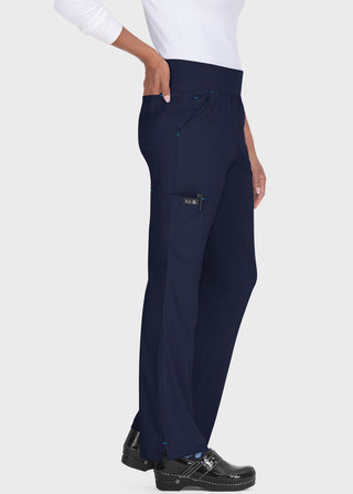 Koi Basics Women's Laurie Flare Leg Knit Waist Yoga Scrub Pant