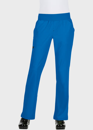 Koi Basics Women's Laurie Flare Leg Knit Waist Yoga Scrub Pant