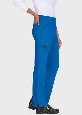 Koi Basics Women's Laurie Flare Leg Knit Waist Yoga Scrub Pant