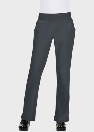Koi Basics Women's Laurie Flare Leg Knit Waist Yoga Scrub Pant