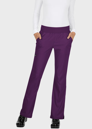 Koi Basics Women's Laurie Flare Leg Knit Waist Yoga Scrub Pant