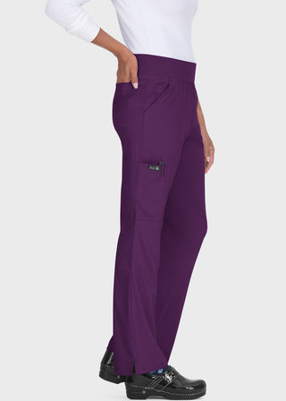 Koi Basics Women's Laurie Flare Leg Knit Waist Yoga Scrub Pant