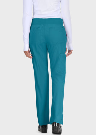 Koi Basics Women's Laurie Flare Leg Knit Waist Yoga Scrub Pant