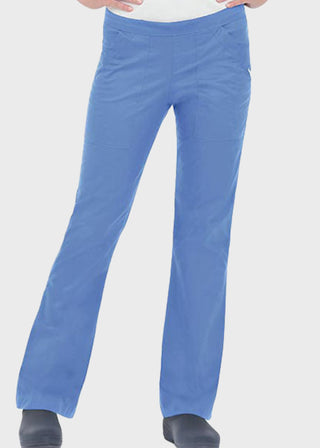 Landau Women Natural Smart Stretch Flare Nursing Scrub Pants