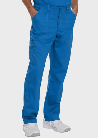 MENS  DRAWSTRING FRONT ELASTIC BACK CARGO PANT