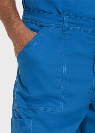 MENS  DRAWSTRING FRONT ELASTIC BACK CARGO PANT