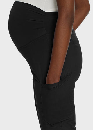 Landau Proflex Women's Maternity Cargo Scrub Pant