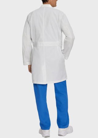 Landau Mens 37 inch Multi Pocket Twill Protective Medical Lab Coat