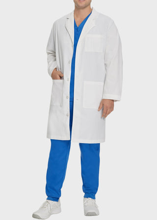 Landau Mens 41.5 inch Three Pocket Full Length Medical Lab Coat