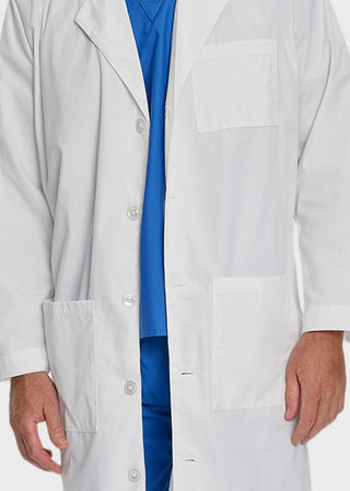 Landau Mens Three Pocket 43.5 inch Tall Medical Lab Coat