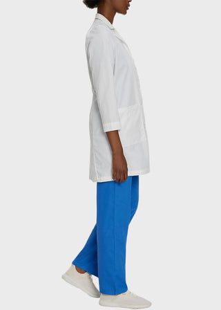Landau Womens Three Pocket 39 Inches Long Medical Lab Coat