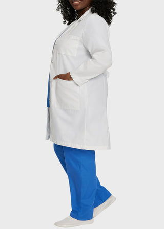 Landau Womens Three Pocket 39 Inches Long Medical Lab Coat