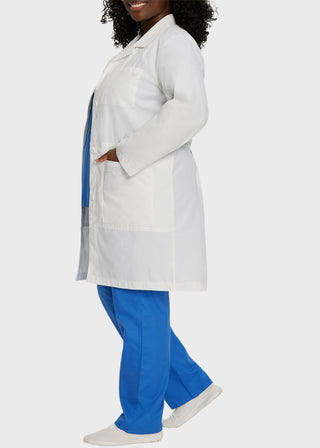 Landau Women Traditional Notebook White Lab Coat
