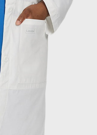 Landau Women Traditional Notebook White Lab Coat