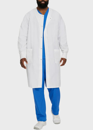 Landau Unisex 41.75 Inches Three Pocket Long Medical Lab Coat