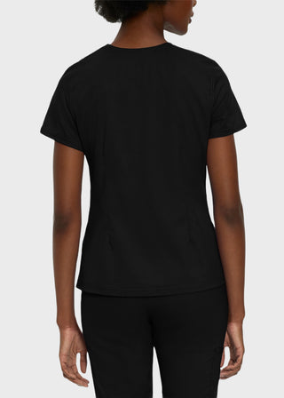 Landau Proflex Women's Modern V-Neck Tunic Solid Scrub Top