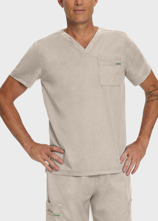 Landau ProFlex Men's V-Neck Scrub Top