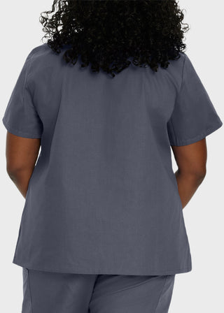 Landau ScrubZone Women's Double Pocket V-Neck Nursing Top