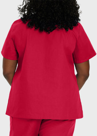Landau Scrub Zone Women's V-Neck Scrub Top