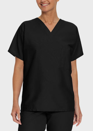 Landau ScrubZone Unisex V-Neck Nurse Scrub Top