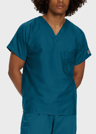 Landau ScrubZone Unisex V-Neck Nurse Scrub Top