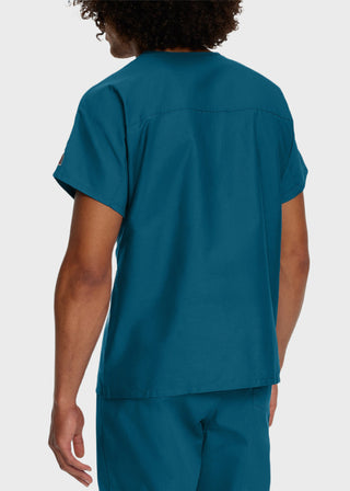 Free Embroidery Unisex V-Neck Nurse Scrub Top