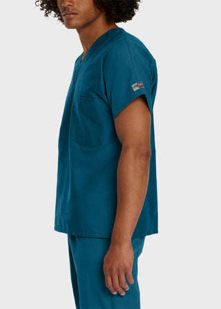 Landau ScrubZone Unisex V-Neck Nurse Scrub Top