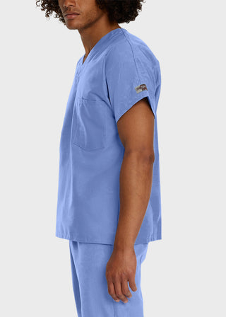 Landau ScrubZone Unisex V-Neck Nurse Scrub Top