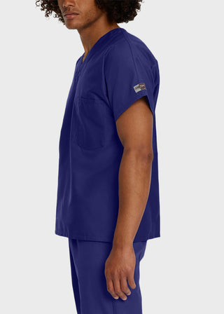 Landau ScrubZone Unisex V-Neck Nurse Scrub Top