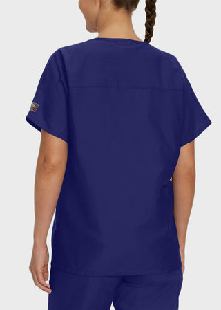 Free Embroidery Unisex V-Neck Nurse Scrub Top