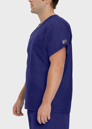 Free Embroidery Unisex V-Neck Nurse Scrub Top