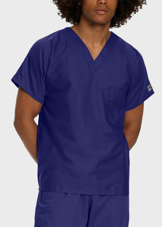 Landau ScrubZone Unisex V-Neck Nurse Scrub Top