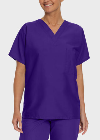 Landau ScrubZone Unisex V-Neck Nurse Scrub Top