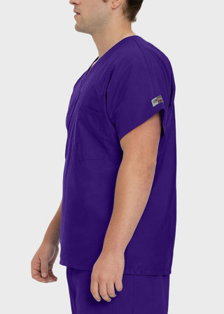 Free Embroidery Unisex V-Neck Nurse Scrub Top