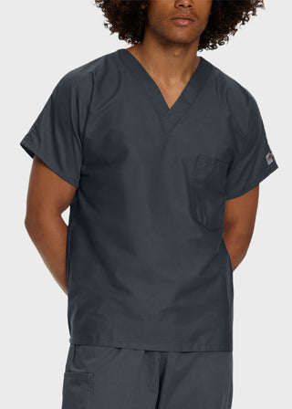 Landau ScrubZone Unisex V-Neck Nurse Scrub Top