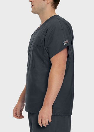Free Embroidery Unisex V-Neck Nurse Scrub Top