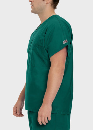 Free Embroidery Unisex V-Neck Nurse Scrub Top