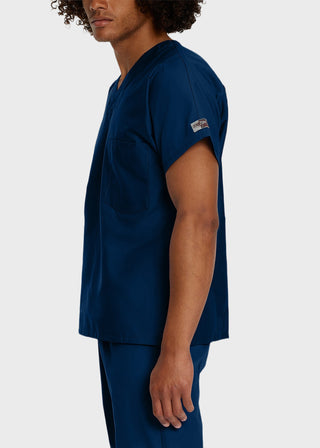 Free Embroidery Unisex V-Neck Nurse Scrub Top