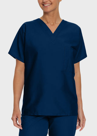 Landau ScrubZone Unisex V-Neck Nurse Scrub Top