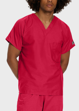 Landau ScrubZone Unisex V-Neck Nurse Scrub Top