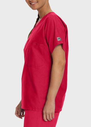 Landau ScrubZone Unisex V-Neck Nurse Scrub Top