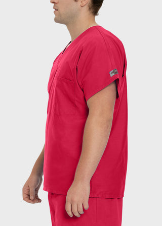 Free Embroidery Unisex V-Neck Nurse Scrub Top