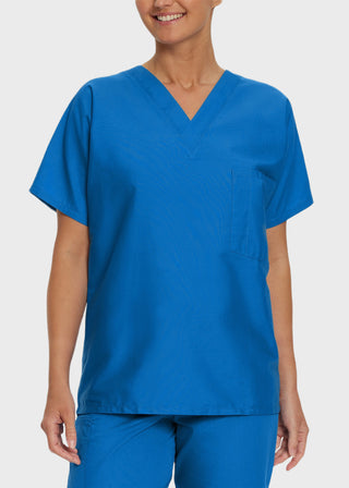 Free Embroidery Unisex V-Neck Nurse Scrub Top